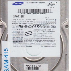 Samsung SP0411N 40 GB