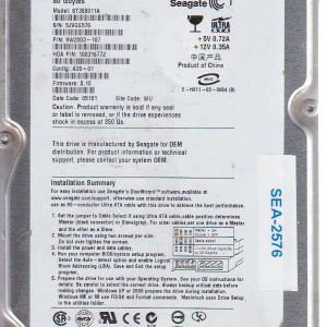 Seagate ST380011A 80 GB