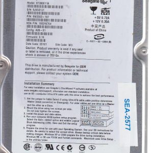 Seagate ST380011A 80 GB