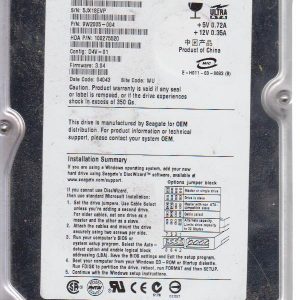 Seagate ST340014A 40 GB