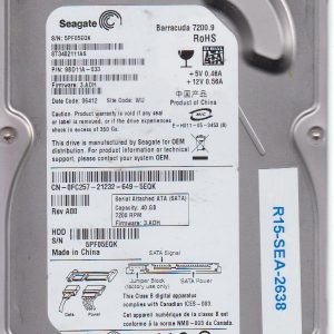 Seagate ST3402111AS 40 GB