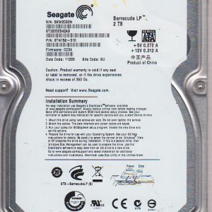 Seagate ST32000542AS 2TB