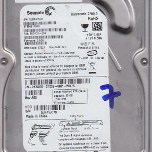 Seagate ST3808110AS 80 GB