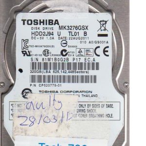 Toshiba MK3276GSX 320GB