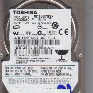 Toshiba MK1637GSX 160GB
