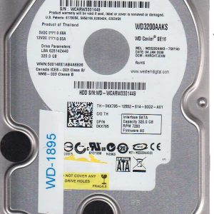 Western Digital WD3200AAKS-75VYA0 320GB