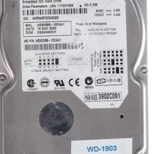 Western Digital WD600BB-00CAA1 60 GB