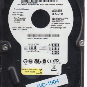 Western Digital WD2500JB-00REA0 250GB