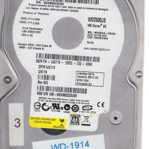 Western Digital WD2500JS-75NCB3 250GB