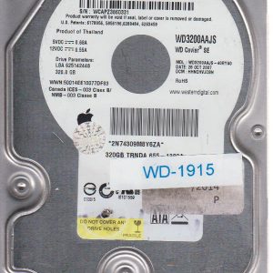 Western Digital WD3200AAJS-40RYA0 320GB