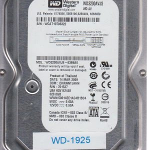 Western Digital WD3200AVJS-63B6A0 320GB