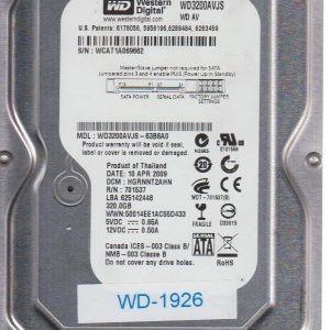 Western Digital WD3200AVJS-63B6A0 320GB