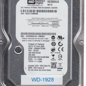 Western Digital WD3200AVJS-63B6A0 320GB