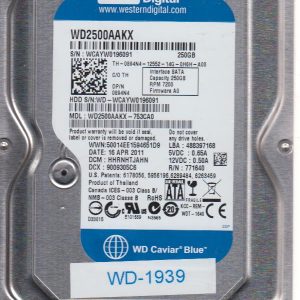 Western Digital WD2500AAKX-753CA0 250GB