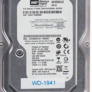 Western Digital WD3200AVJS-63B6A0 320GB