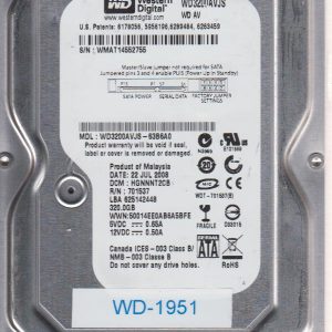 Western Digital WD3200AVJS-63B6A0 320GB