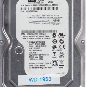 Western Digital WD3200AVJS-63B6A0 320GB