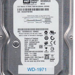 Western Digital WD3200AVJS-63N9A0 320GB