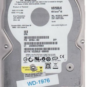 Western Digital WD2500JS-60MHB5 250GB