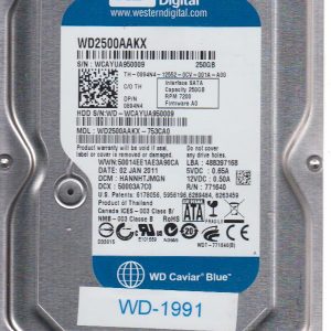 Western Digital WD2500AAKX-753CA0 250GB