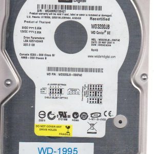 Western Digital WD3200JB-00KFA0 320GB