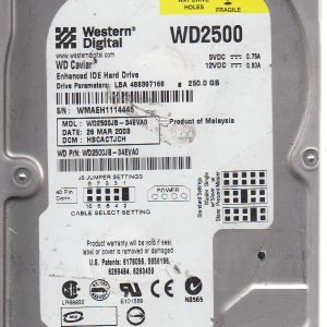 Western Digital WD2500JB-34EVA0 250GB