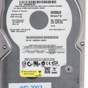 Western Digital WD2500JS-00NCB1 250GB