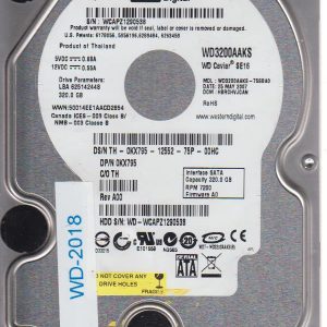 Western Digital WD3200AAKS-75SBA0 320GB