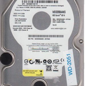 Western Digital WD3200AAKS-00YGA0 320GB