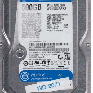 Western Digital WD5000AAKX-22ERMA0 500GB