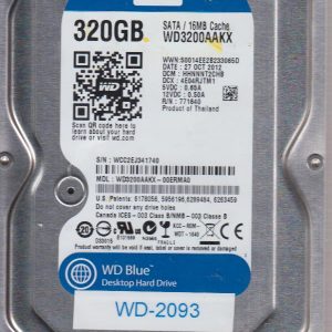 Western Digital WD3200AAKX-00ERMA0 320GB