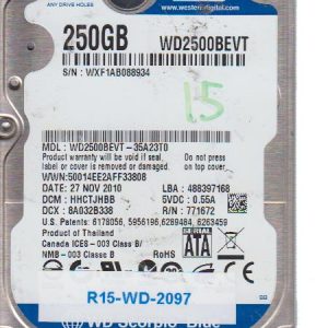 Western Digital WD2500BEVT 150 GB