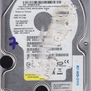 Western Digital WD2500AAJS- 60VWA1 250 GB