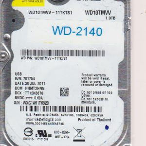 Western Digital WD10TMVV-11TK7S1 1TB