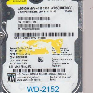 Western Digital WD5000KMVV-11BG7S0 500GB