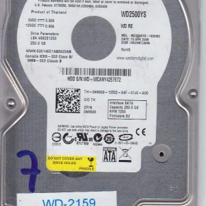 Western Digital WD2500YS-18SHB2 250 GB